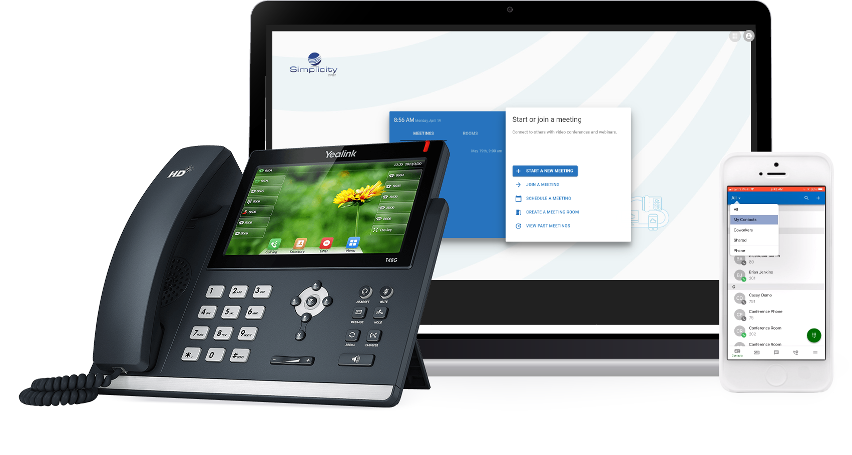 Yealink desk phones